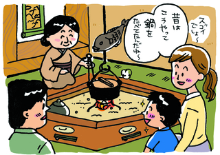 日本独特の鍋文化は囲炉裏が作った
