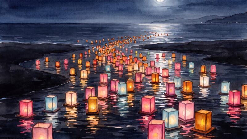 灯篭流し